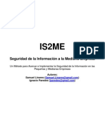 IS2ME: Metodología para implementar seguridad de la información en PYMES