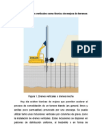 Drenes Verticales Como Técnica de Mejora de Terrenos