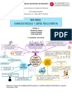 Mapa Mental: Examen Biotipológico y Control Médico Deportivo