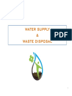 Water Supply & Waste Disposal Terminologies