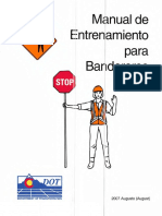 Manual de entrenamiento para bandereros de menos de