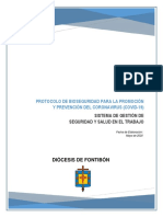 Protocolo de bioseguridad promoción y prevención 