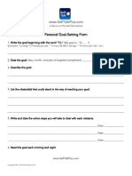 60b508639c647dfdc8ebf487 - Personal Goal-Setting Form 1