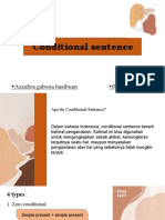 Conditional Sentence: - Azzahra Gabena Hasibuan - Rifdah Syahputri