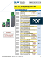 Precios Tarifas Gas