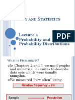 Probability and Probability Distributions