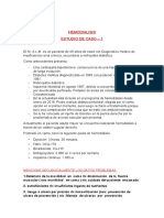 ESTUDIOS DE CASO - HEMODILAISIS - PRACTICA Casos