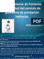 Procedimiento de Fomento de La Salud Del Servicio