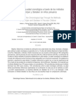 3 Edad Cronologica a Traves de Los Metodos de Dermirjan y Ubelaker en Niños Peruanos