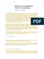 La Termodinámica en La Ingeniería Química