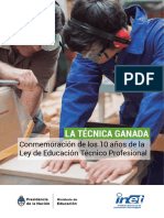 LA TECNICA GANADA-CONMEMORACION SOBRE Ley de Educacion Tecnico Profesional 2005-26058