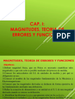 CAP.I Magnitudes, Analisis Dimensional. 2021