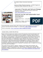 Journal of Tourism and Cultural Change