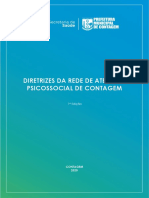 Diretrizes Da Rede de Atencao Psicossocial de Contagem