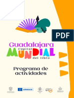 Guadalajara Capital Mundial Del Libro - Programa de Actividades