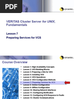 VERITAS Cluster Server For UNIX, Fundamentals: Lesson 7 Preparing Services For VCS