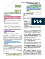 Social Legislation Midterms