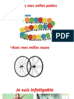 Poème Le Vélo a Mille Pattes