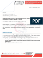 Cotizacion Actualizada - Ingetel Construcciones Sac (Lima-Huanchaco)