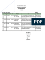 Jadwal Up Kel 2a