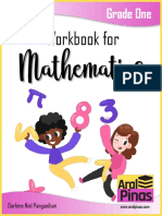 Workbook for Mathematics_Grade 1