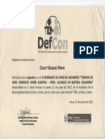 Defensoría del Contribuyente y Usuario Aduanero Seminario Derecho Aduanero TLC UE-Perú