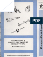 Equipos y Herramientas para La Construccion