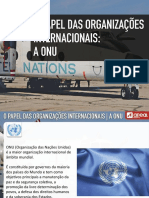 Principais organismos especializados da ONU