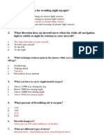 Physiology 2 1. What Must You Do For Avoiding Night Myopia?: C. Searching Out and Focusing On Distant Light Sources