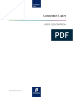 Connected Users: User Description