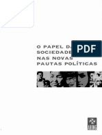 A Sociedade Civil Nas Pautas Políticas Nacionais