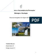 Recursos energéticos renováveis nos Açores