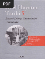 5492 5 Ozel Hayatin Tarixi 5 Birinci Dunya Savashindan Gunumuze Georges Duby Philippes Aries Shehsuvar Aghdash 2008 685s 1