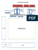 Sketsa Denah Bangunan Sekolah SMP