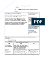 Lesson Plans Learning Conditioning