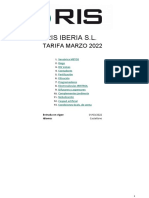 6218b71837102 - Tarifa RIS Iberia Marzo 2022