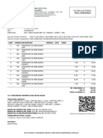 Transporte de mercadería factura electrónica