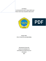 Tutorial Mata Kuliah Penyakit Tidak Menular "Asuhan Gizi Pada Diabetes Mellitus"