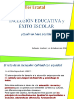 Inclusión educativa y éxito escolar