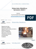 Materiales Metálicos CMAS