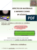 Defectos en Materiales - Propiedades Mecánicas - Itm