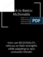 Back To Basics: Mcdonalds: Samie L. S. Ly Nadim Shamseddine Catherine Sumague Rachel Abourbih