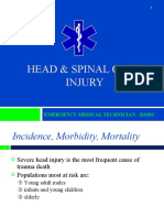 Head & Spinal Cord Injury: Emergency Medical Technician - Basic