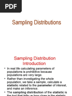 Sampling Distributions