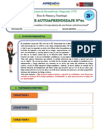 Actividad N°01:: Experiencia de Aprendizaje Integrada N°01 ° 01