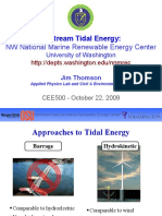In-Stream Tidal Energy:: NW National Marine Renewable Energy Center