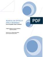 Manual de Practicas de Optica y Fisica Moderna