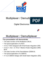Multiplexer / Demultiplexer: Digital Electronics