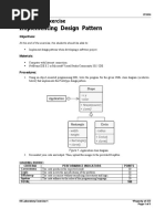 Implementing Design Pattern: Laboratory Exercise