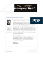 Science: Selected News Items From Postings To Innovation Watch in The Last Two Weeks..